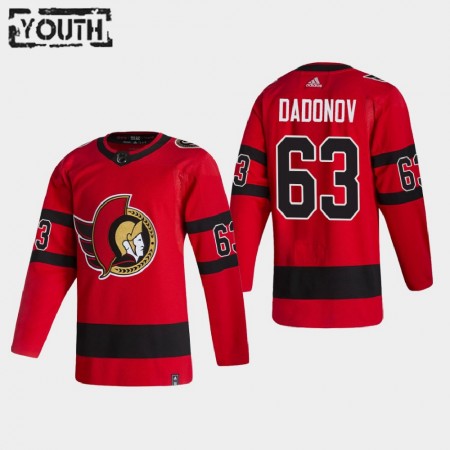 Dětské Hokejový Dres Ottawa Senators Dresy Evgenii Dadonov 63 2020-21 Reverse Retro Authentic